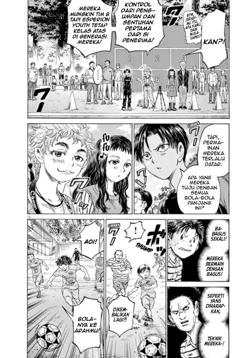 Aoashi Chapter 94 - halaman 13