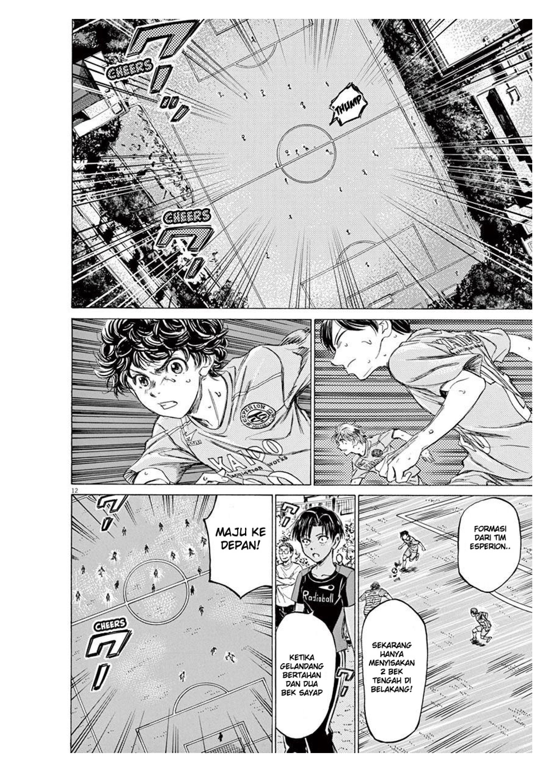 Aoashi Chapter 99 - halaman 12