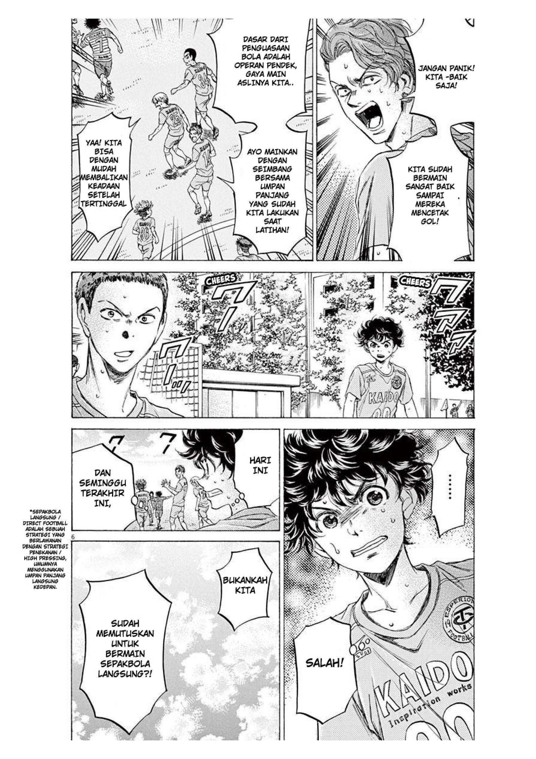 Aoashi Chapter 99 - halaman 6