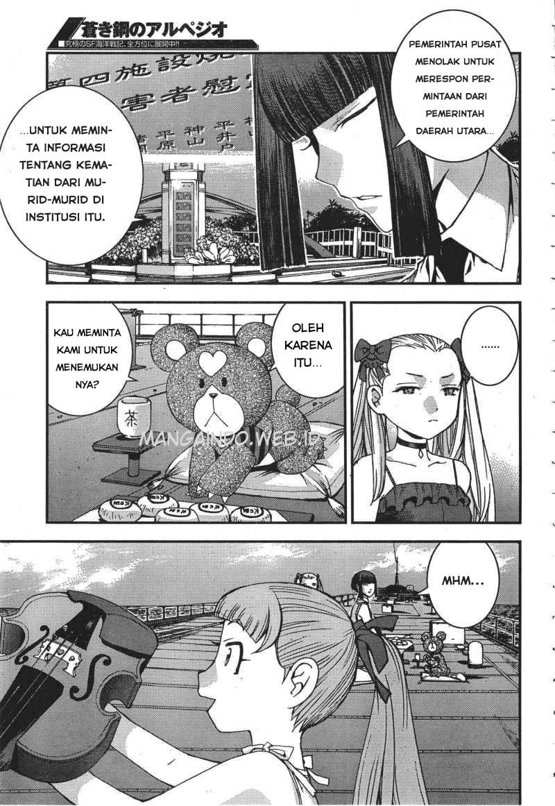 Aoki Hagane no Arpeggio Chapter 49 - halaman 20