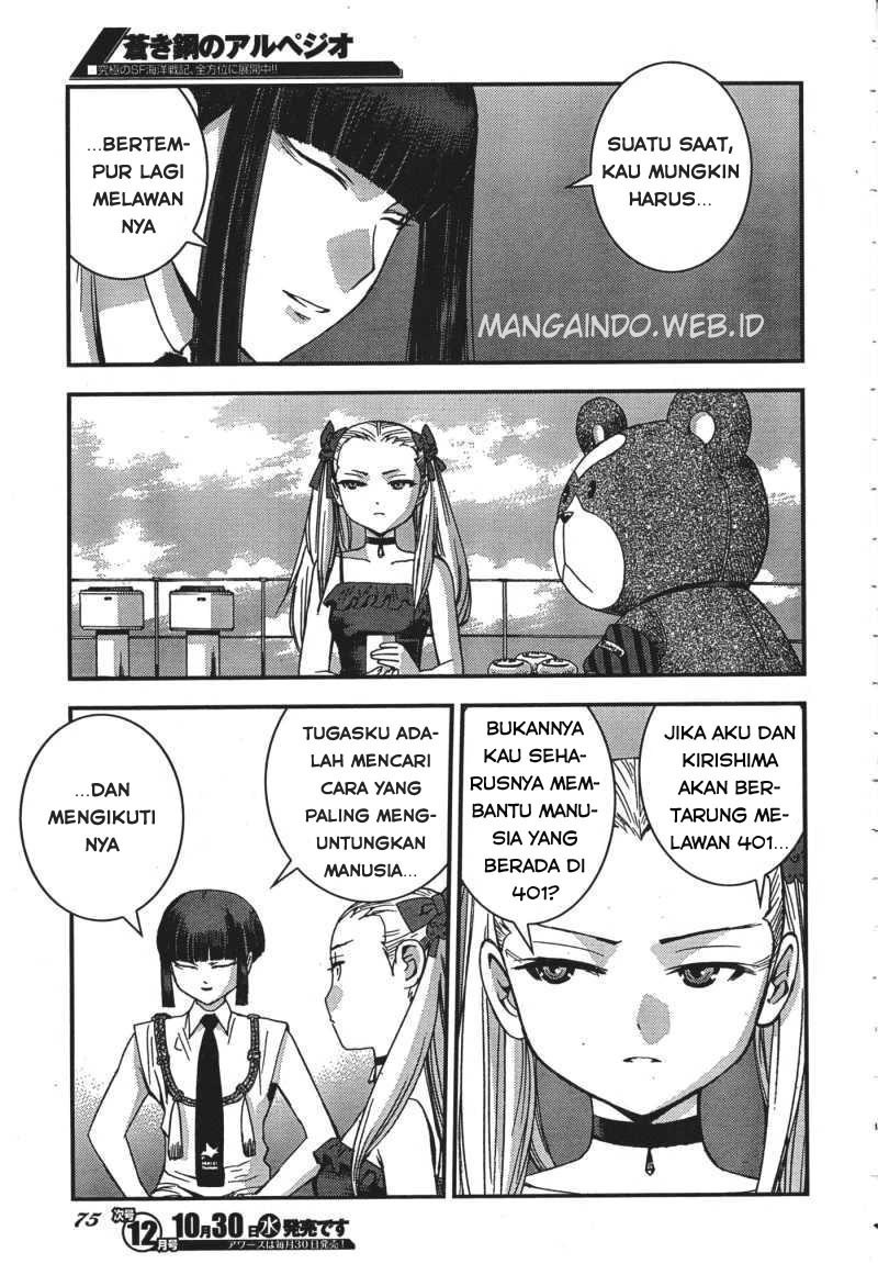 Aoki Hagane no Arpeggio Chapter 49 - halaman 24