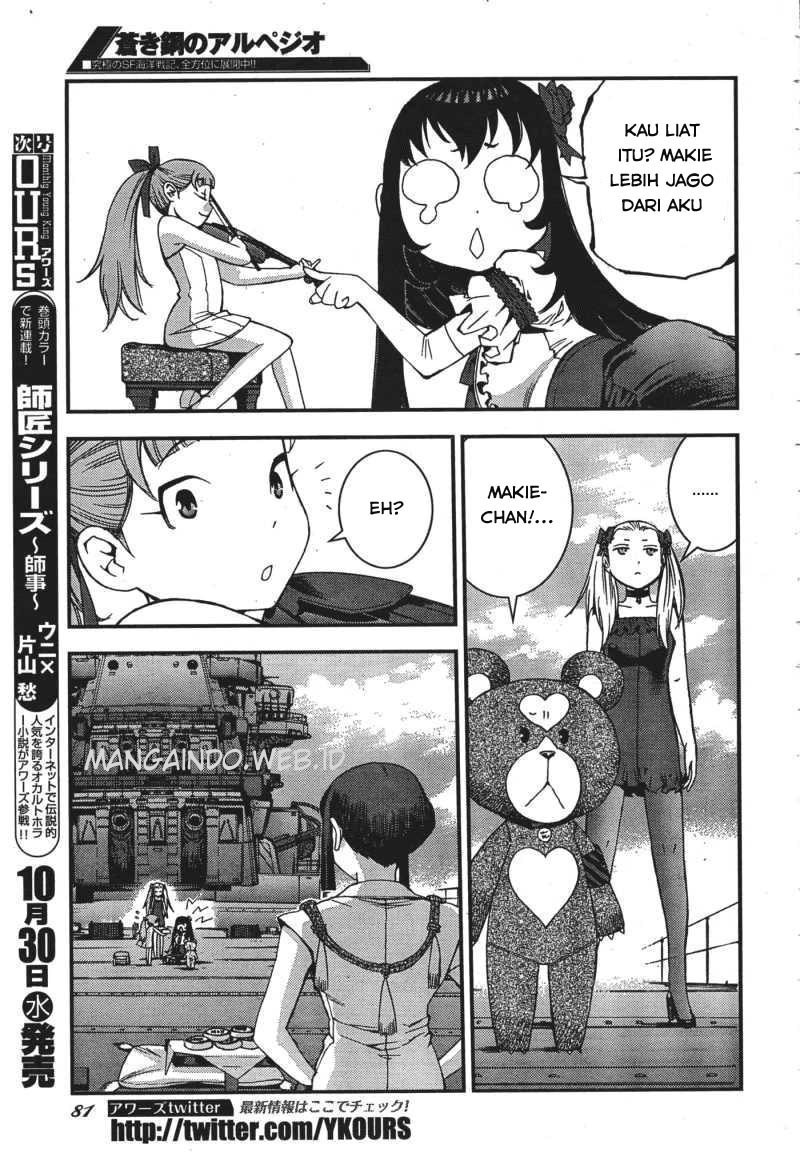 Aoki Hagane no Arpeggio Chapter 49 - halaman 30