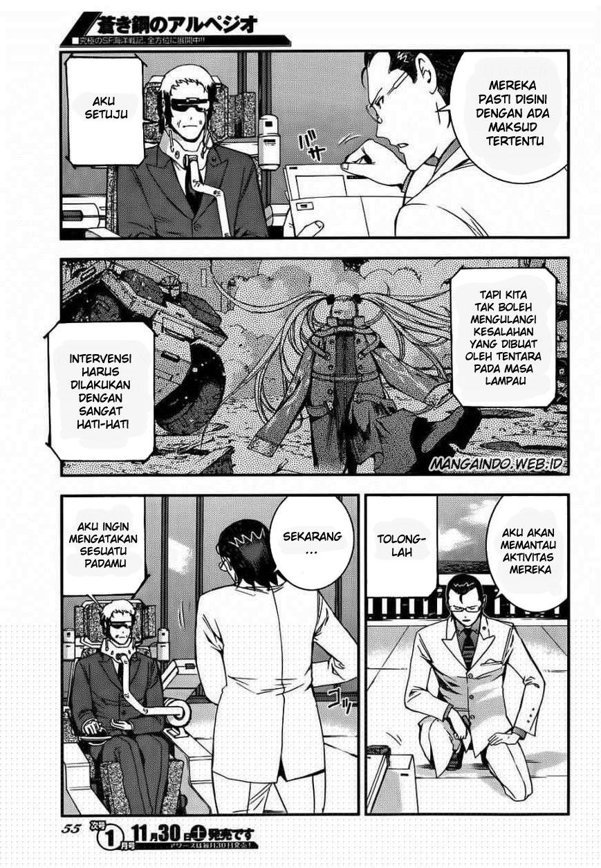 Aoki Hagane no Arpeggio Chapter 50 - halaman 11