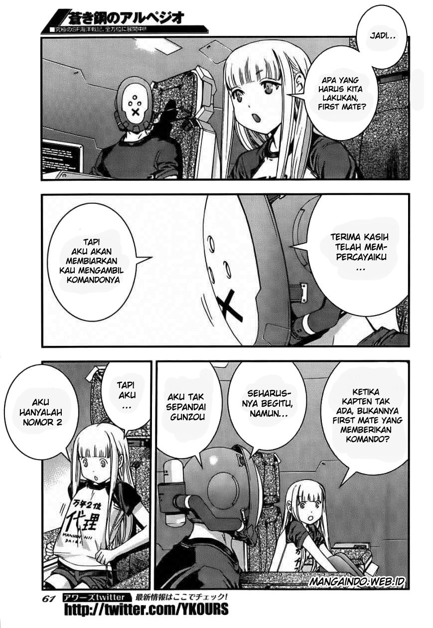 Aoki Hagane no Arpeggio Chapter 50 - halaman 17