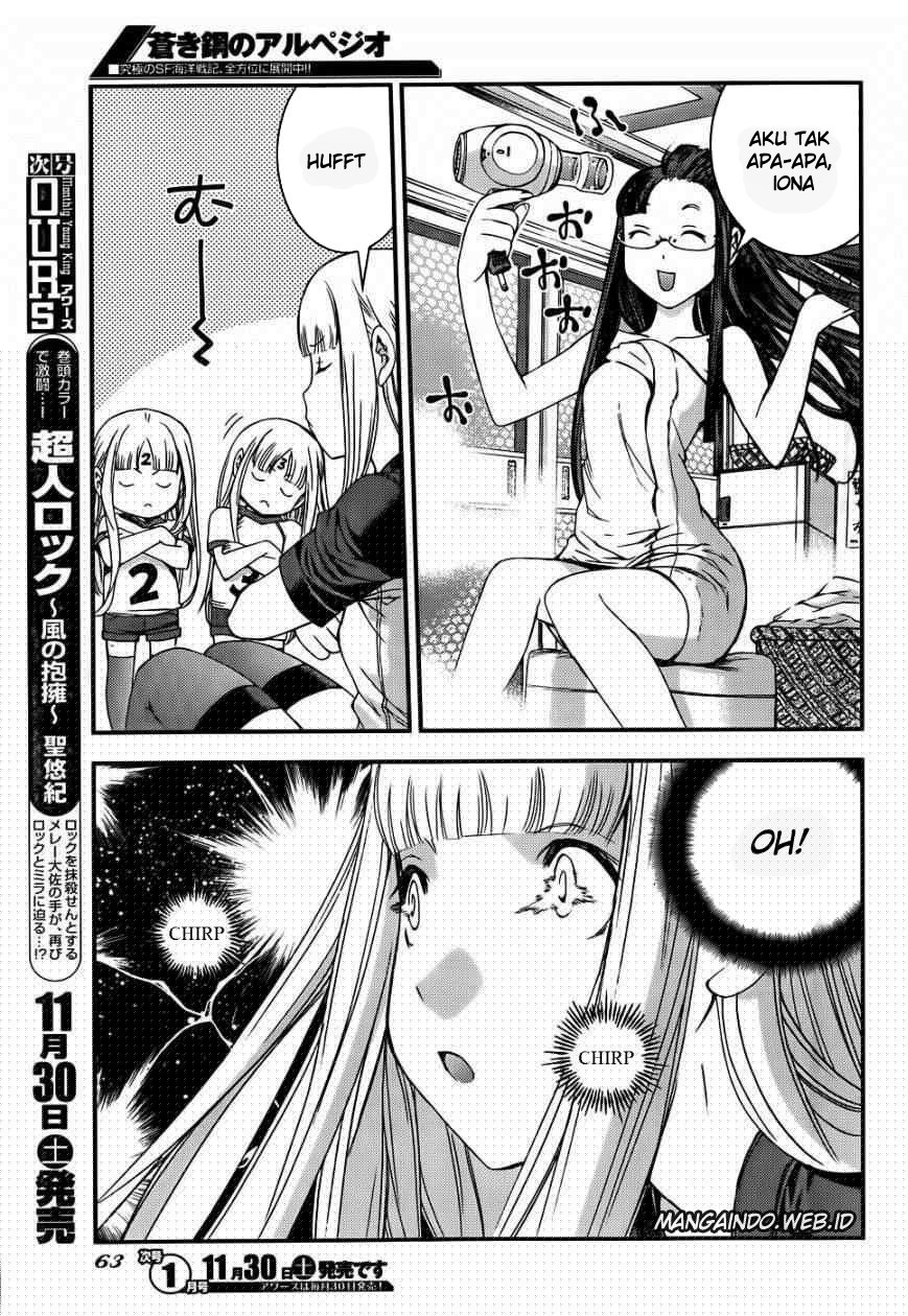 Aoki Hagane no Arpeggio Chapter 50 - halaman 19