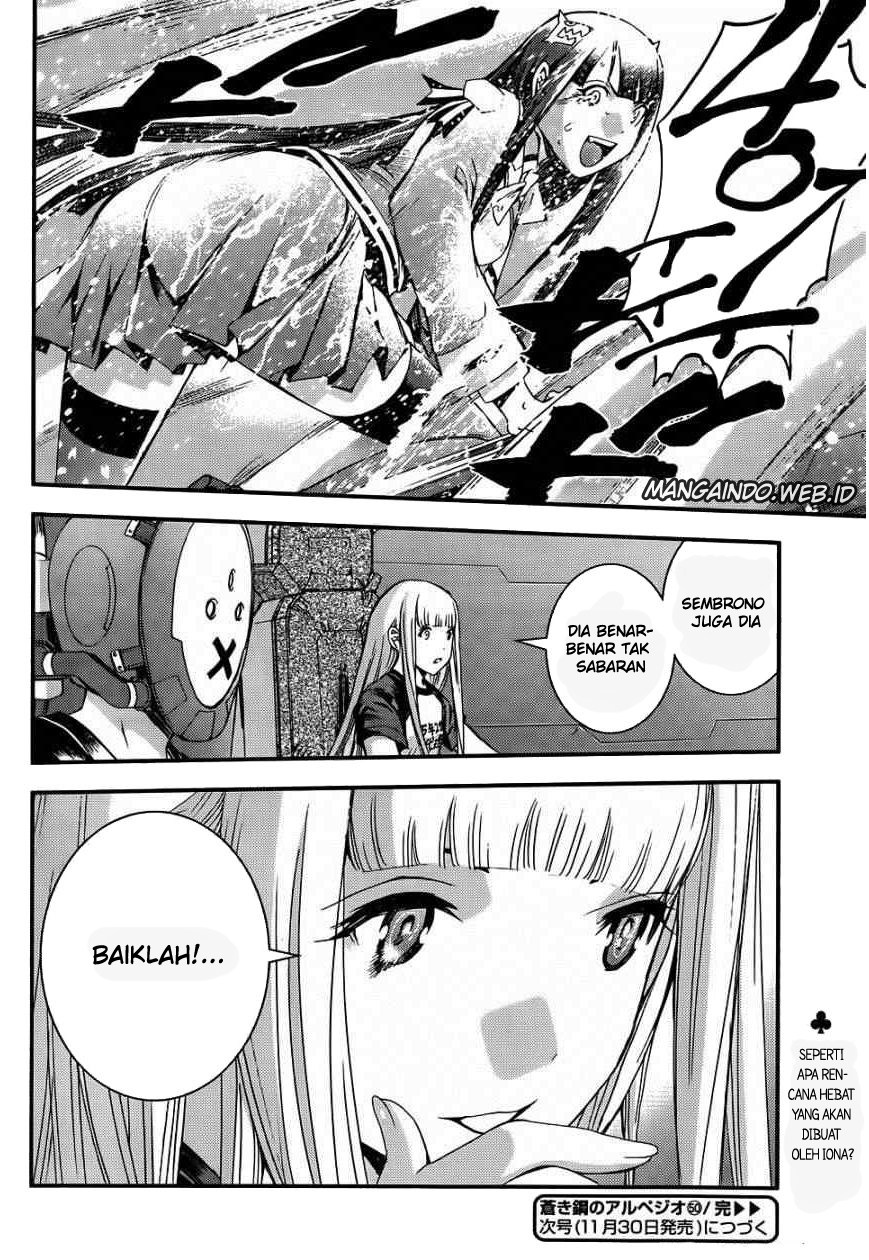 Aoki Hagane no Arpeggio Chapter 50 - halaman 30