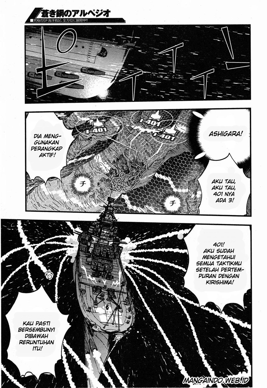 Aoki Hagane no Arpeggio Chapter 51 - halaman 15