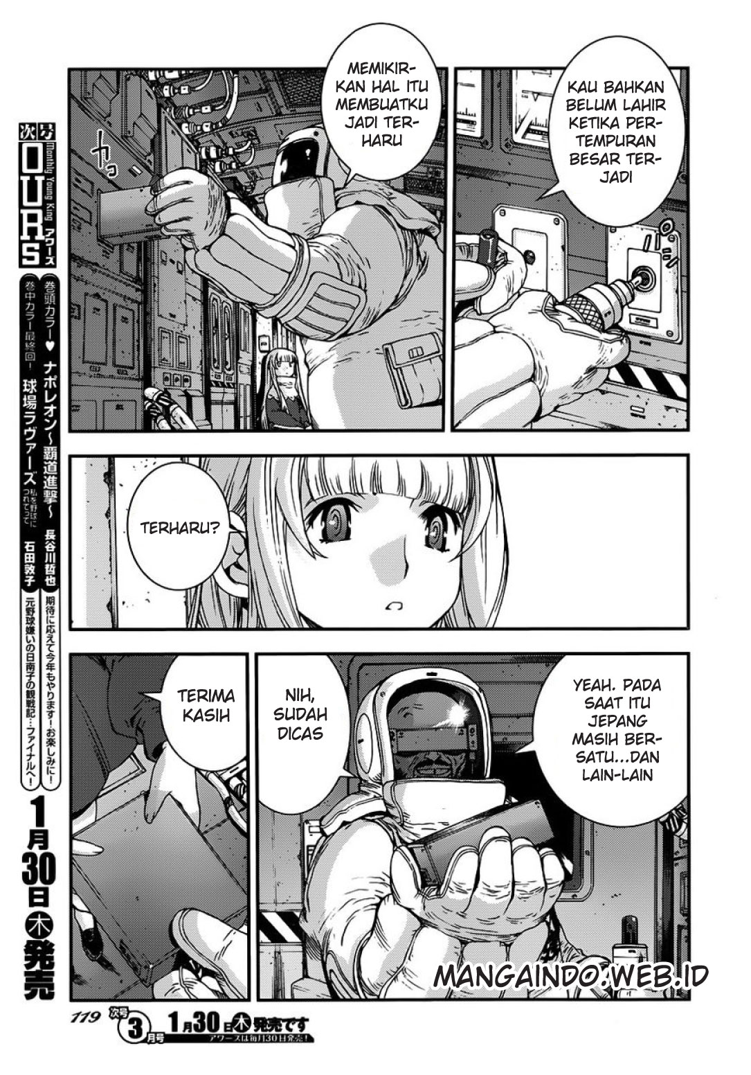 Aoki Hagane no Arpeggio Chapter 52 - halaman 13