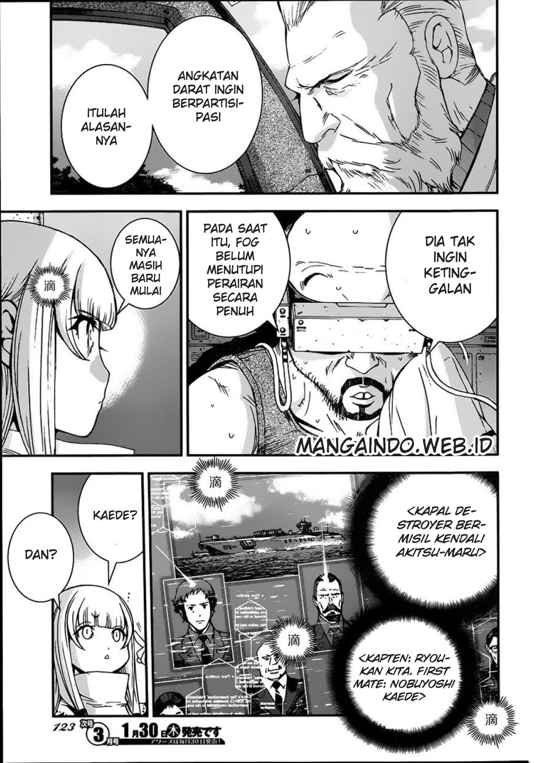 Aoki Hagane no Arpeggio Chapter 52 - halaman 17
