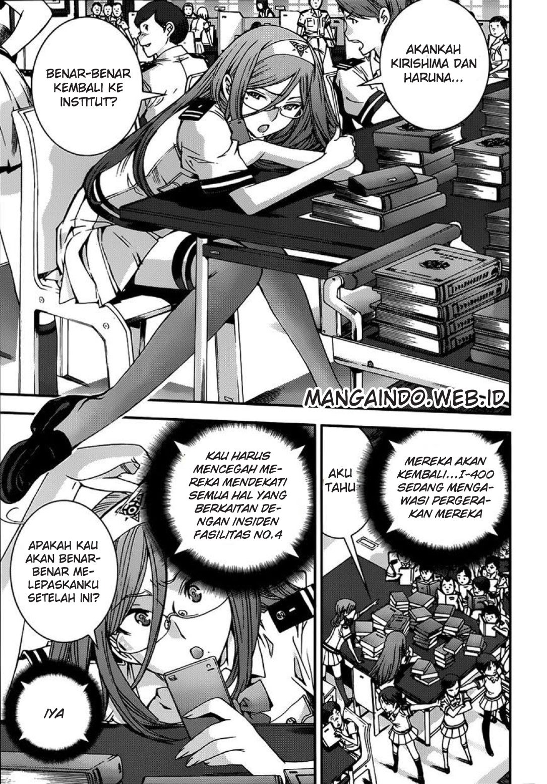 Aoki Hagane no Arpeggio Chapter 52 - halaman 23