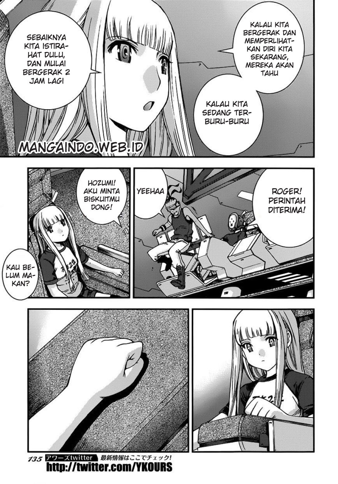 Aoki Hagane no Arpeggio Chapter 52 - halaman 29