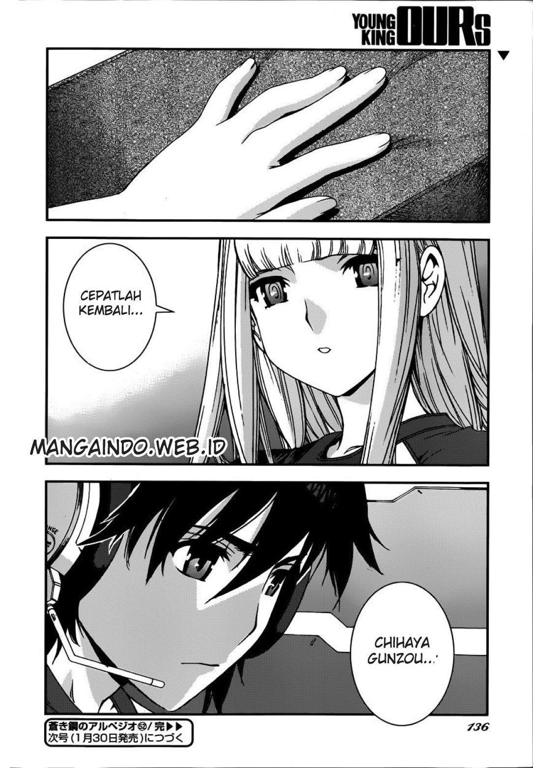 Aoki Hagane no Arpeggio Chapter 52 - halaman 30