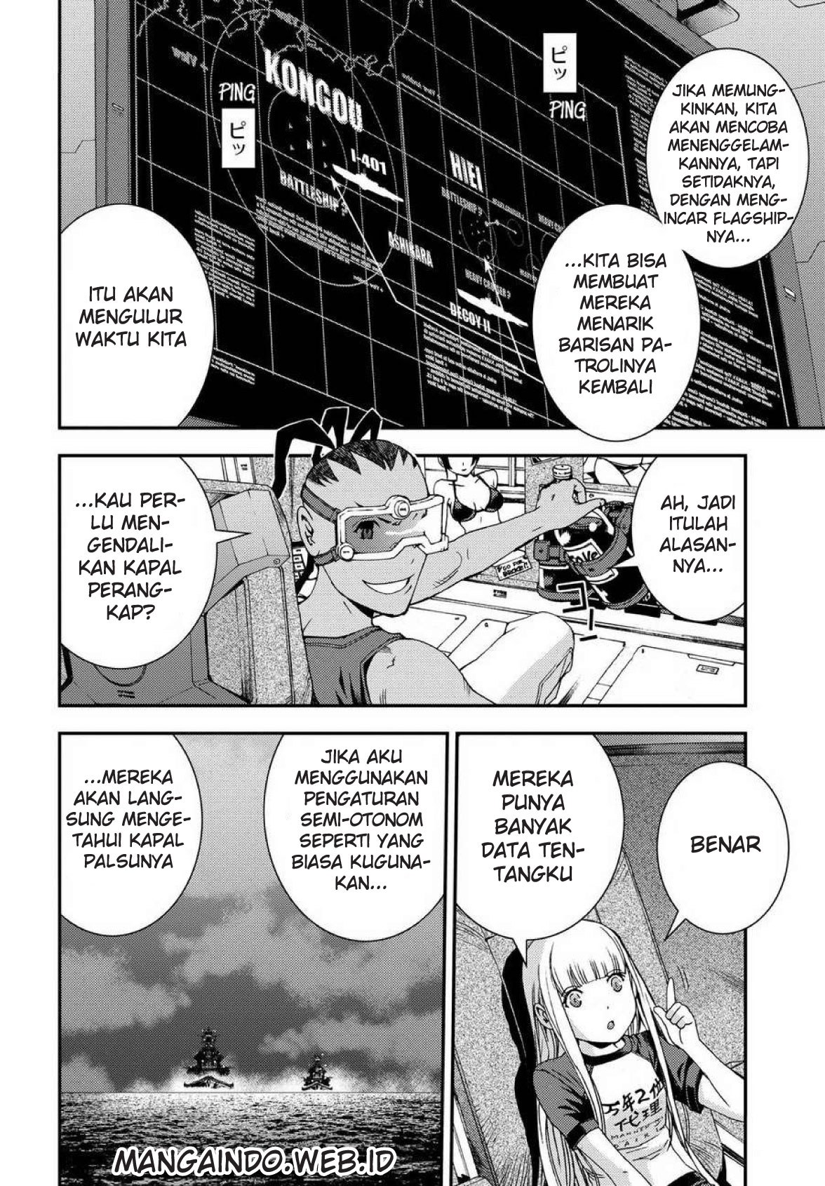 Aoki Hagane no Arpeggio Chapter 53 - halaman 19