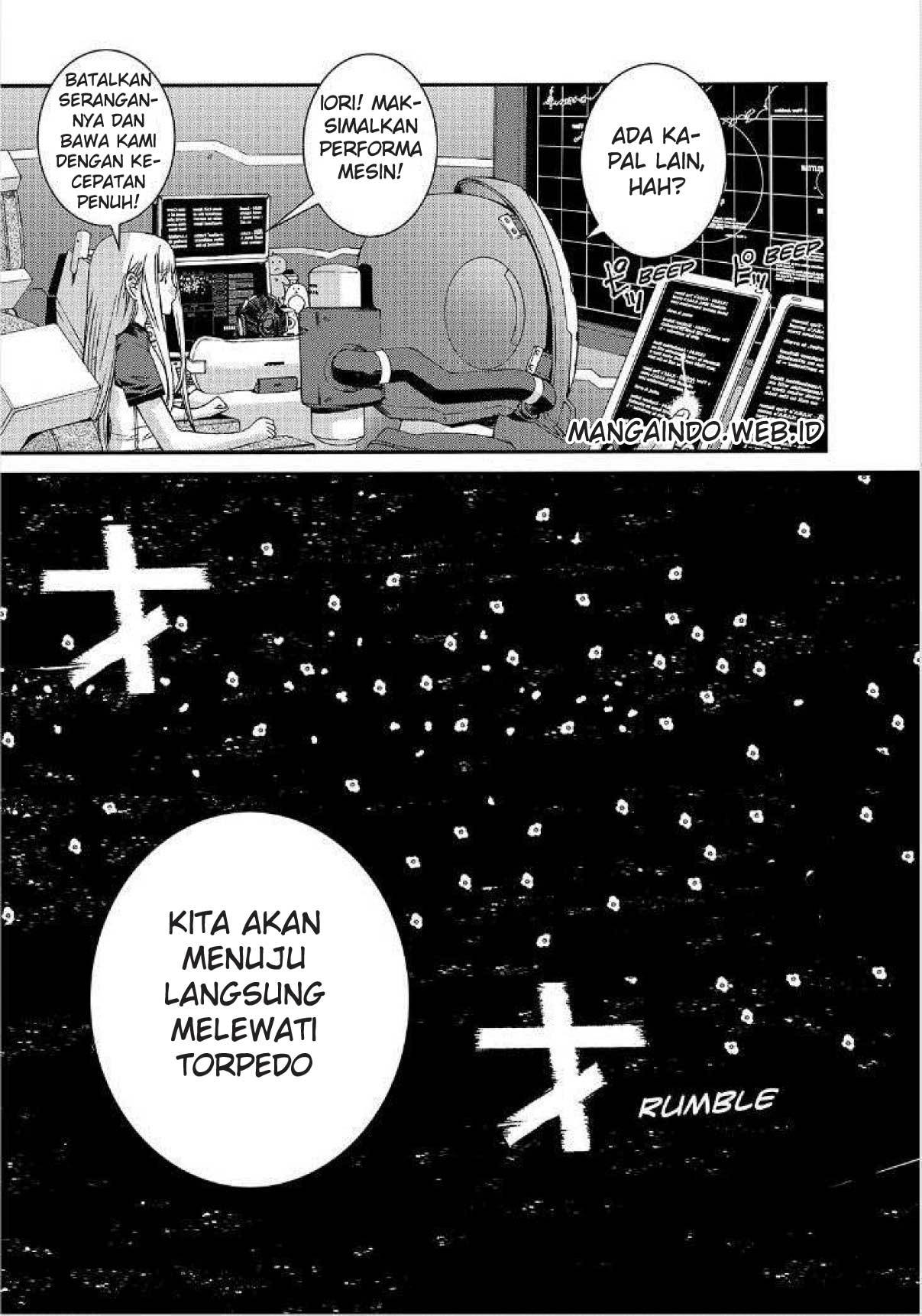 Aoki Hagane no Arpeggio Chapter 55 - halaman 20