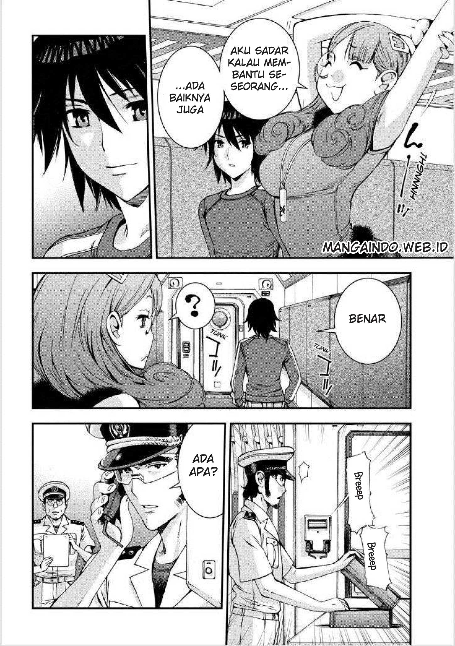 Aoki Hagane no Arpeggio Chapter 56 - halaman 15