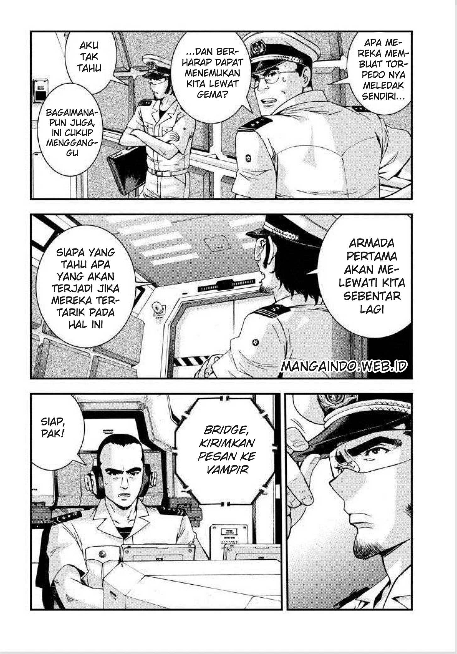 Aoki Hagane no Arpeggio Chapter 56 - halaman 19