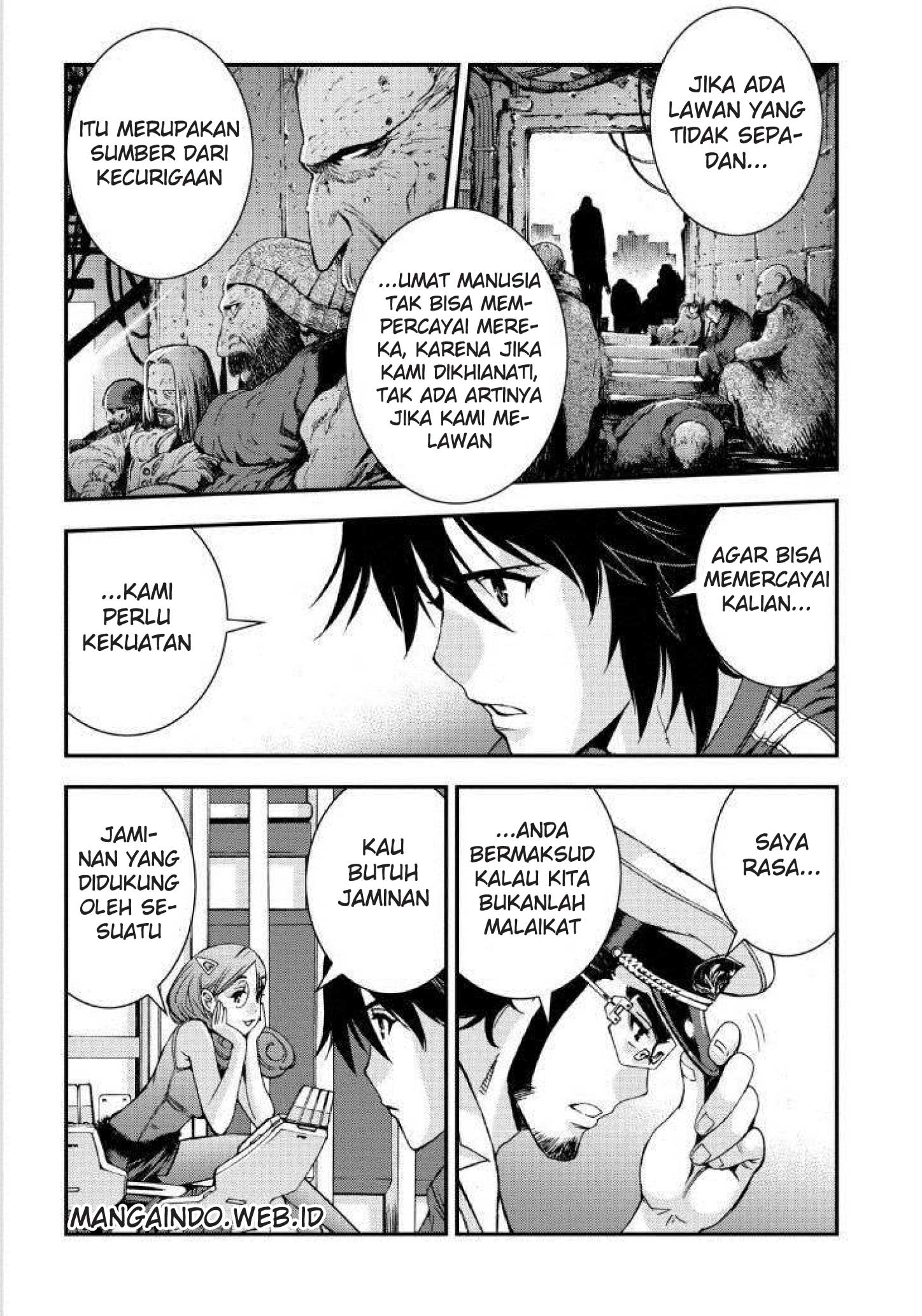 Aoki Hagane no Arpeggio Chapter 56 - halaman 9