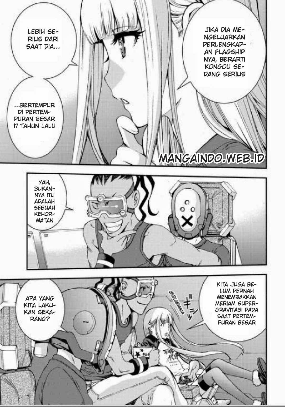 Aoki Hagane no Arpeggio Chapter 58 - halaman 10