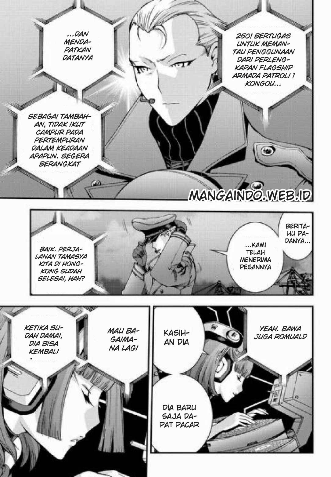Aoki Hagane no Arpeggio Chapter 58 - halaman 28
