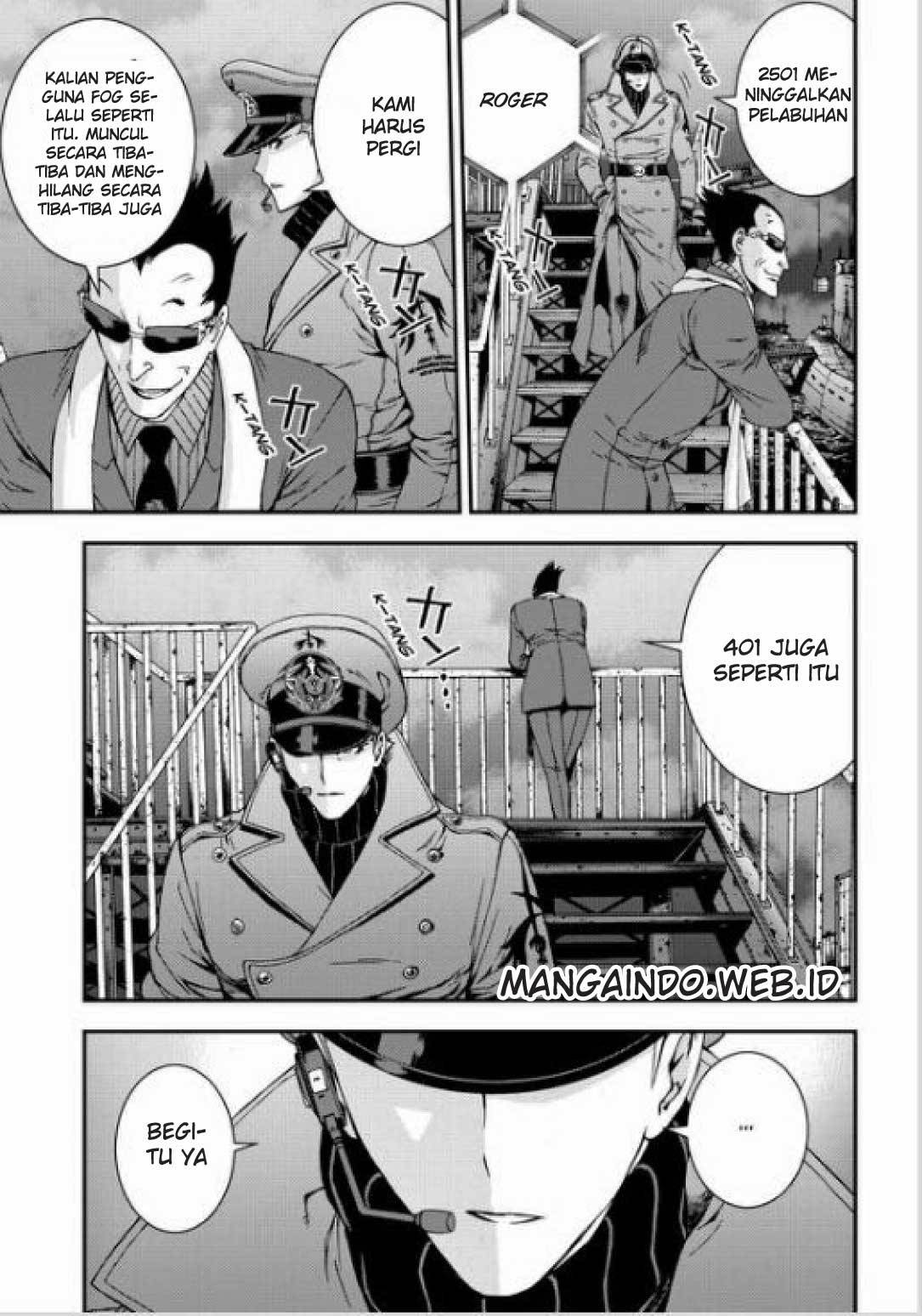 Aoki Hagane no Arpeggio Chapter 58 - halaman 30