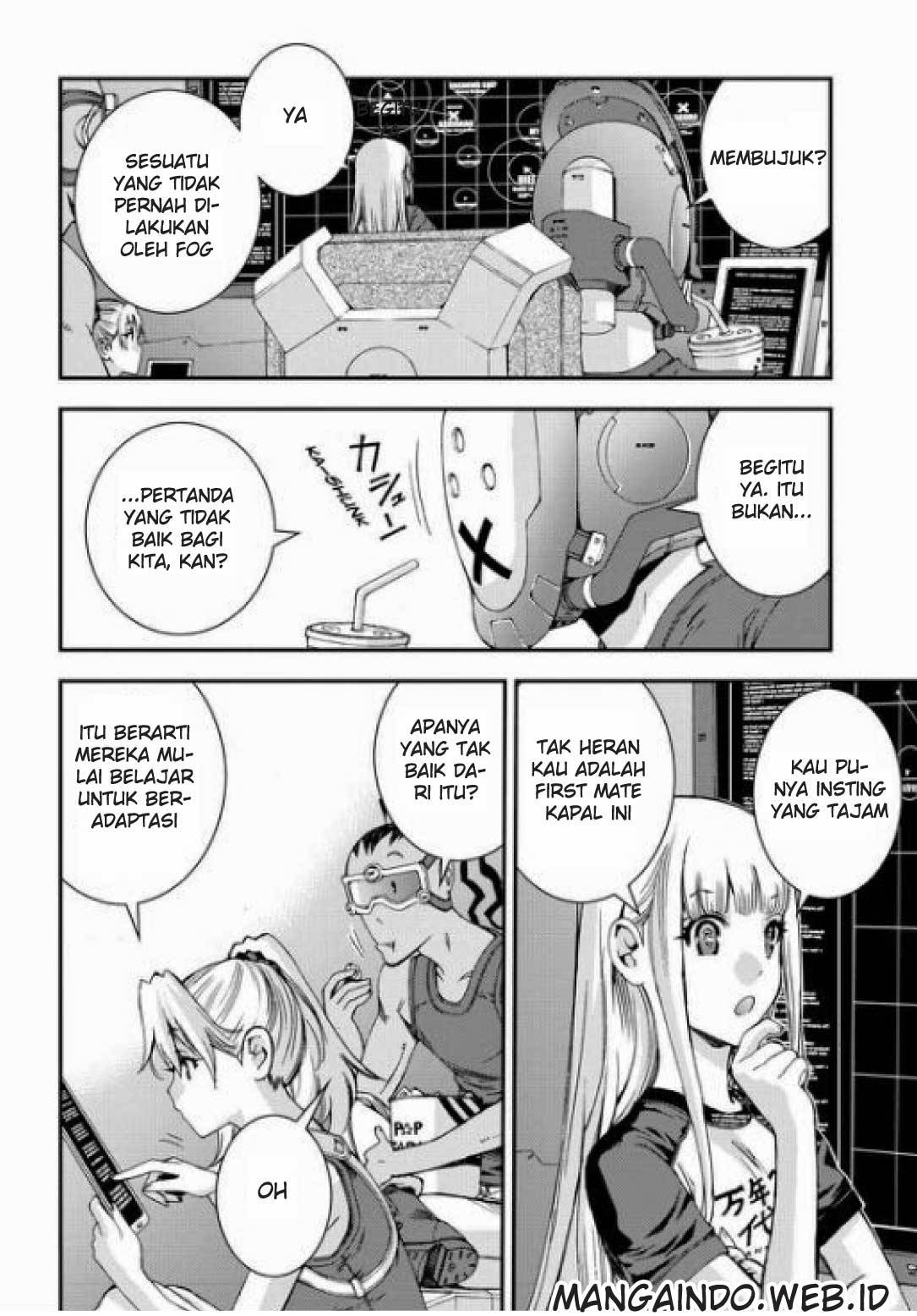 Aoki Hagane no Arpeggio Chapter 58 - halaman 7