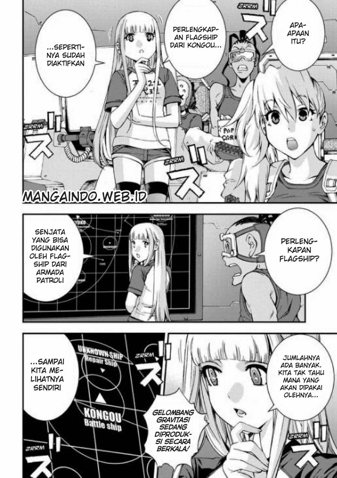 Aoki Hagane no Arpeggio Chapter 58 - halaman 9