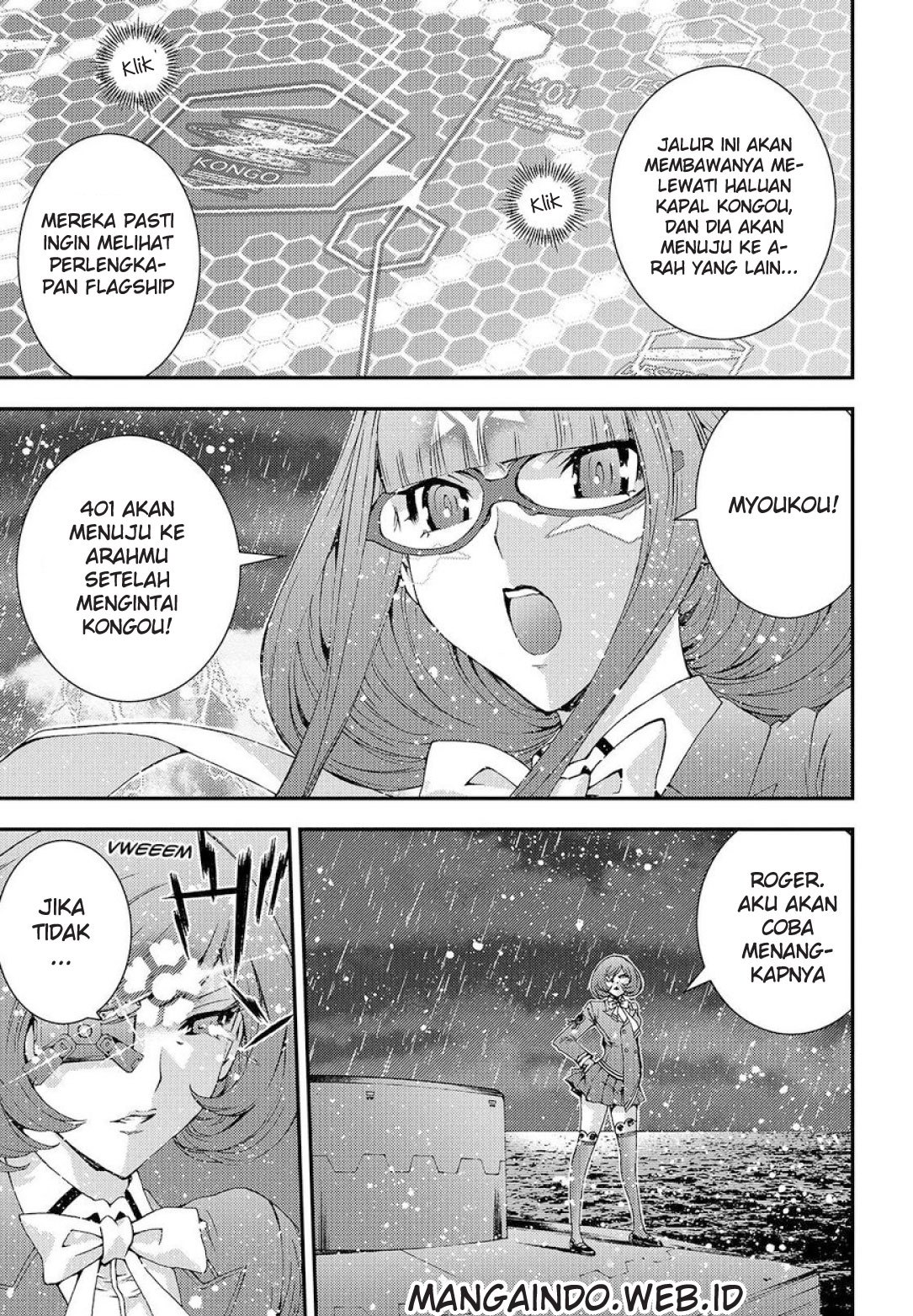 Aoki Hagane no Arpeggio Chapter 59 - halaman 18