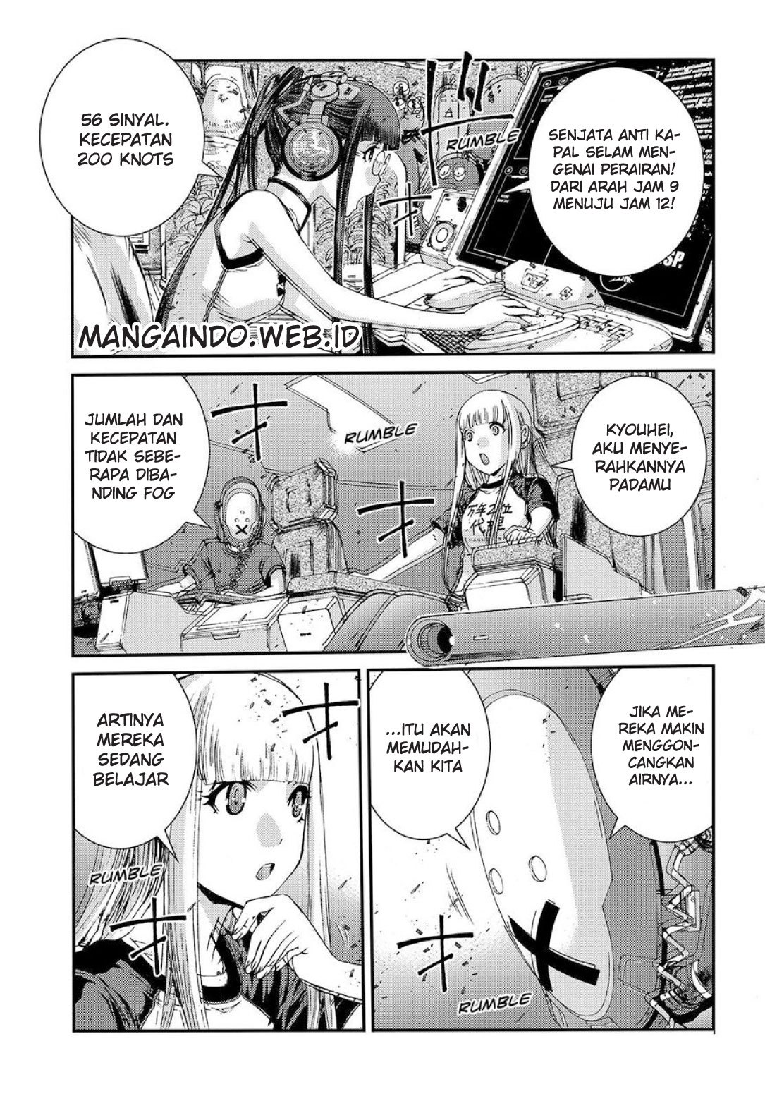 Aoki Hagane no Arpeggio Chapter 59 - halaman 20