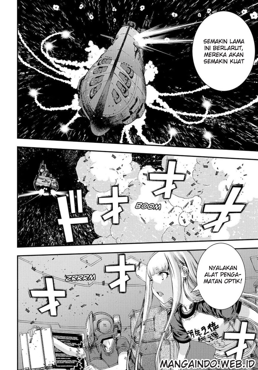 Aoki Hagane no Arpeggio Chapter 59 - halaman 21