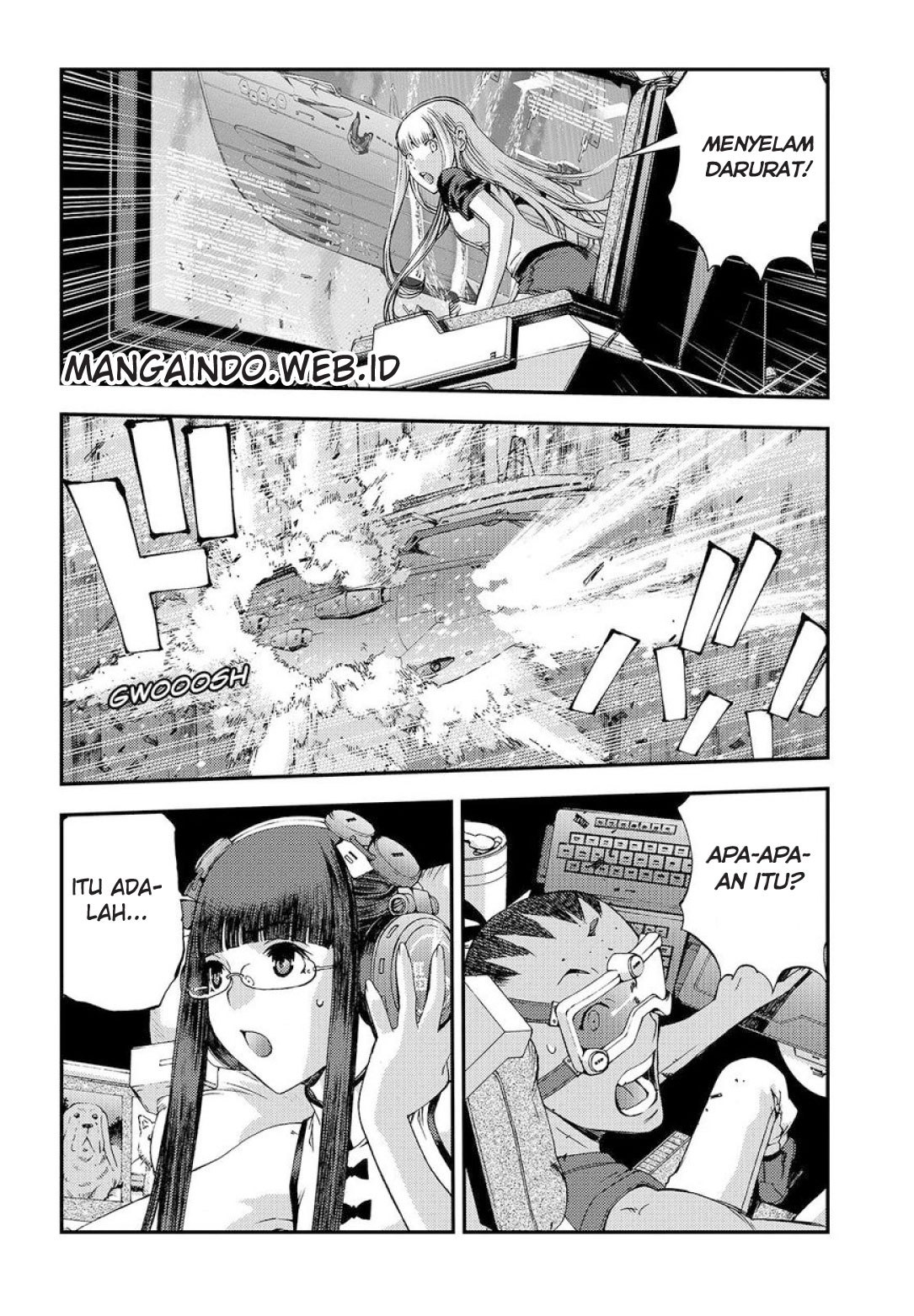 Aoki Hagane no Arpeggio Chapter 59 - halaman 28
