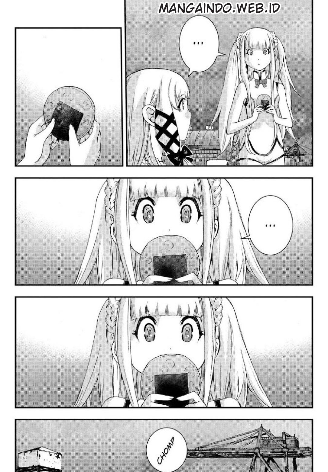 Aoki Hagane no Arpeggio Chapter 60 - halaman 10