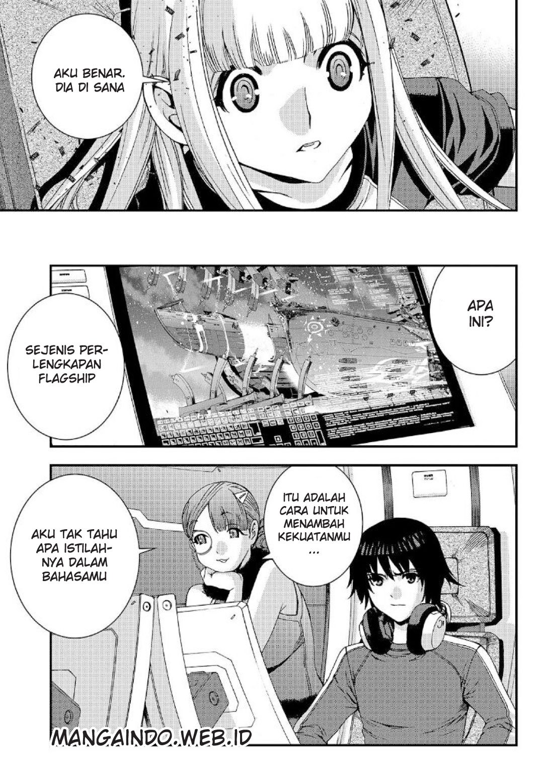 Aoki Hagane no Arpeggio Chapter 60 - halaman 18