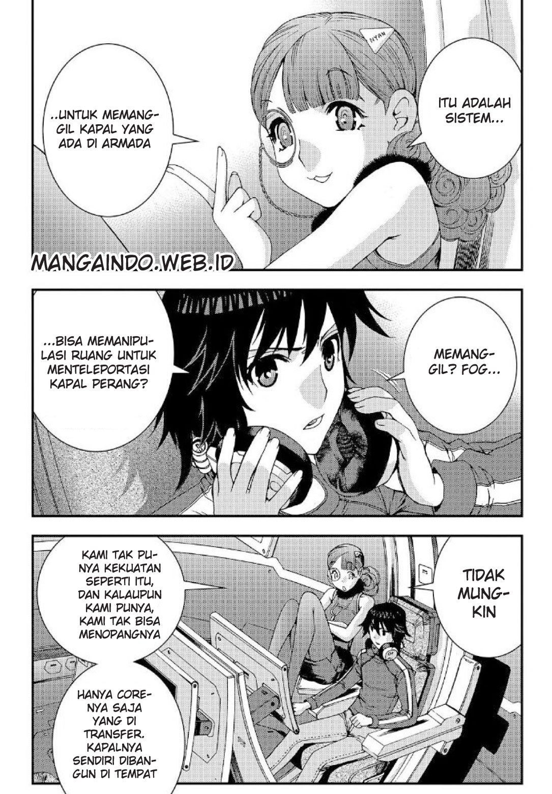 Aoki Hagane no Arpeggio Chapter 60 - halaman 19