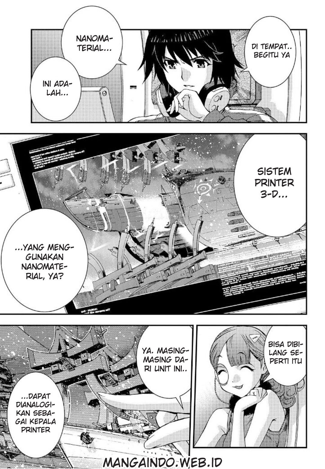 Aoki Hagane no Arpeggio Chapter 60 - halaman 20