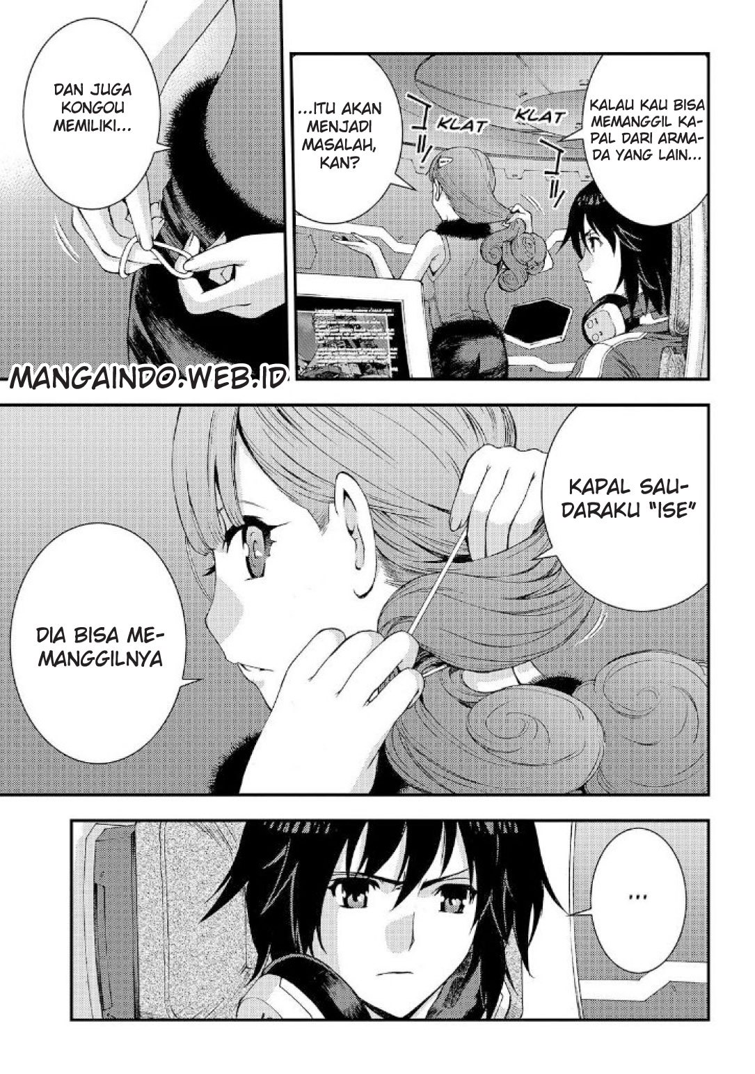 Aoki Hagane no Arpeggio Chapter 60 - halaman 22