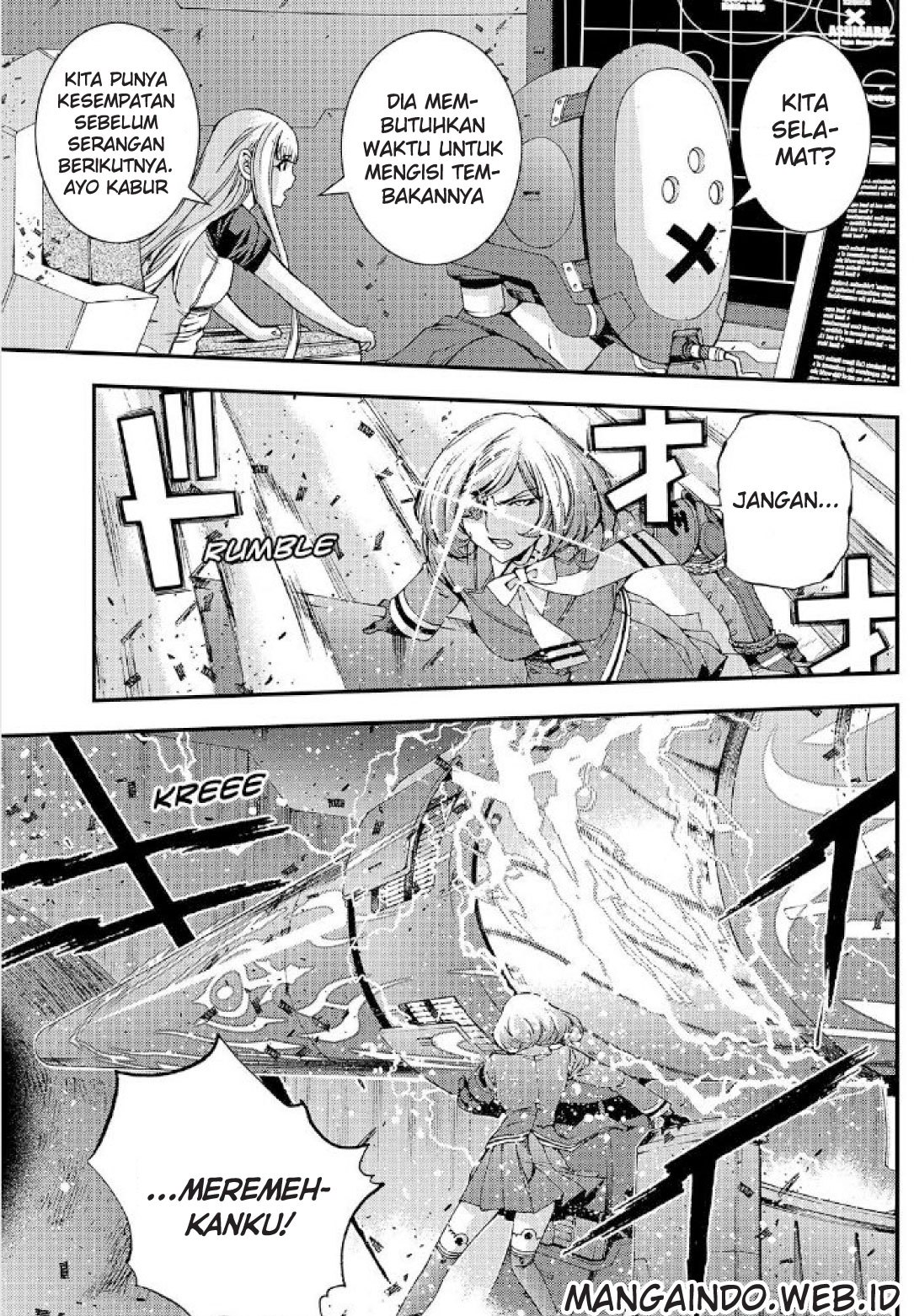 Aoki Hagane no Arpeggio Chapter 60 - halaman 28