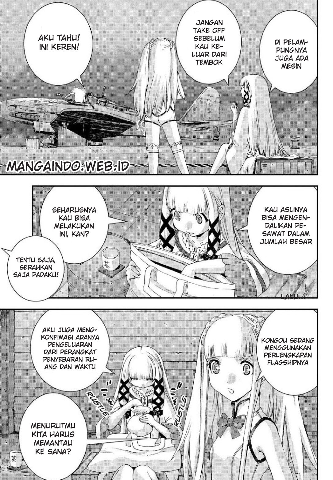 Aoki Hagane no Arpeggio Chapter 60 - halaman 6