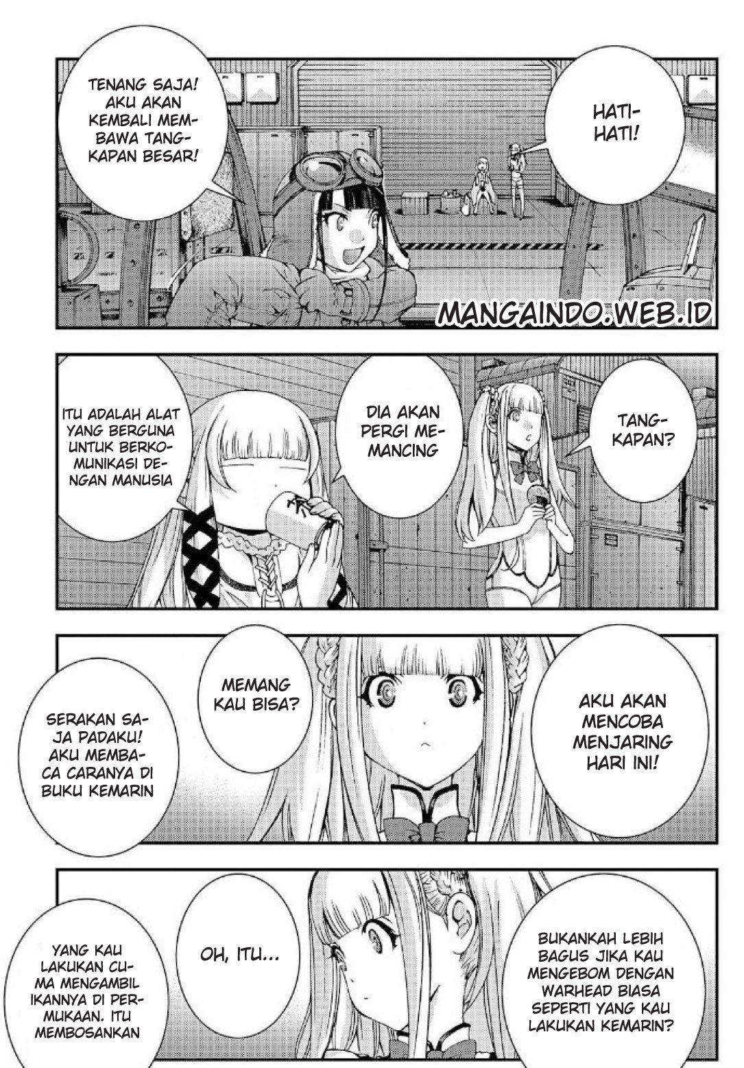 Aoki Hagane no Arpeggio Chapter 60 - halaman 8