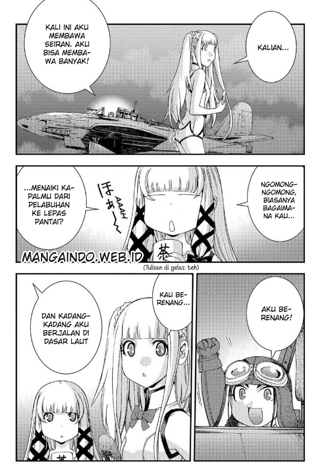 Aoki Hagane no Arpeggio Chapter 60 - halaman 9