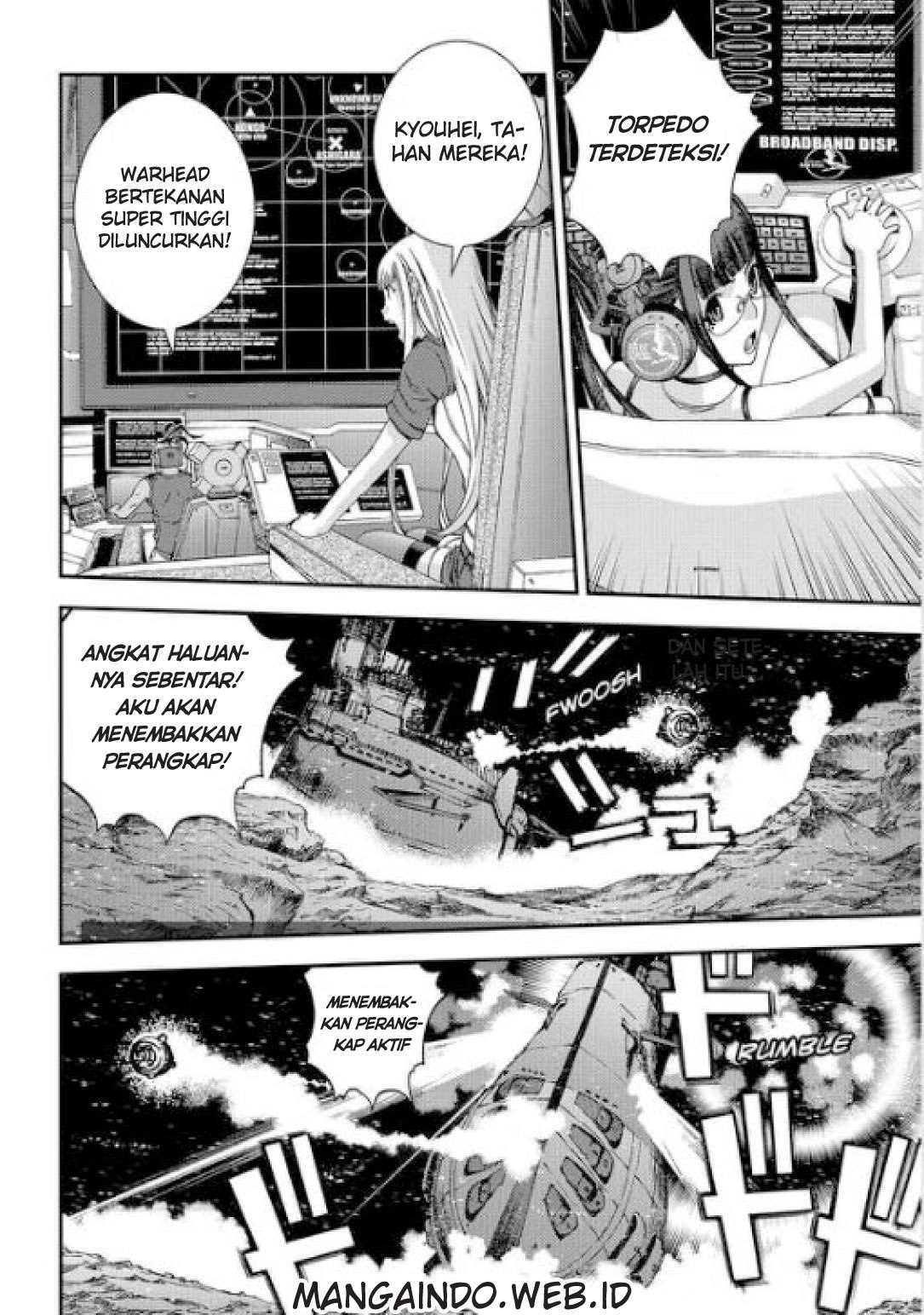 Aoki Hagane no Arpeggio Chapter 62 - halaman 26