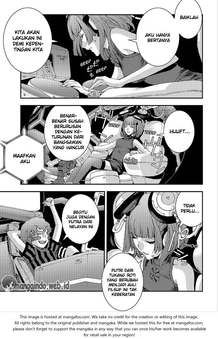 Aoki Hagane no Arpeggio Chapter 66 - halaman 17