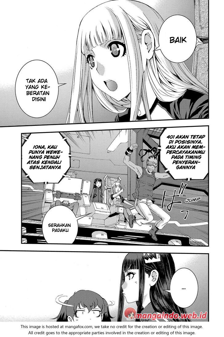 Aoki Hagane no Arpeggio Chapter 69 - halaman 9