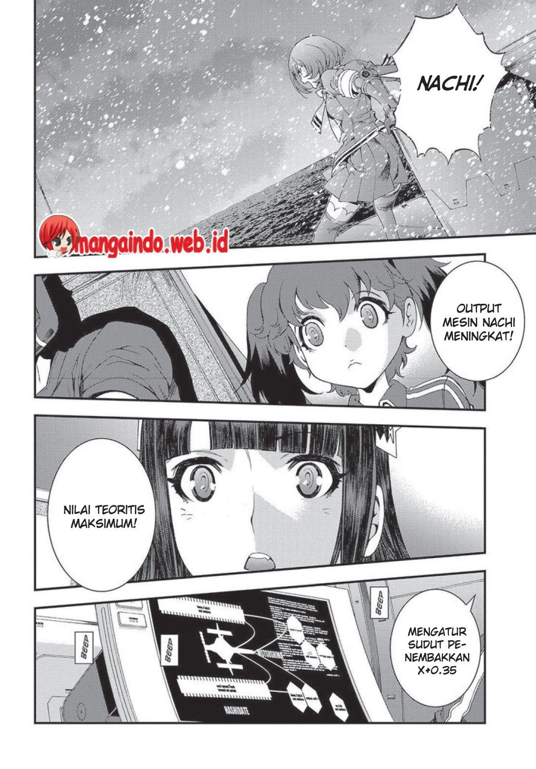 Aoki Hagane no Arpeggio Chapter 71 - halaman 11