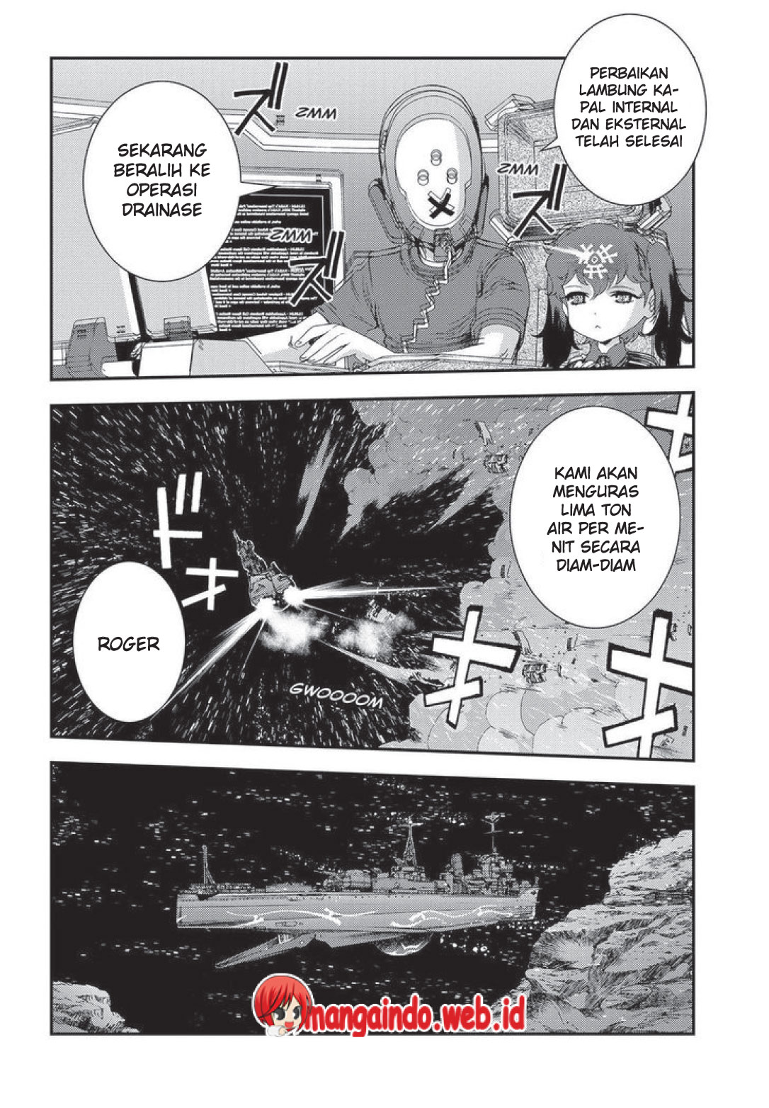Aoki Hagane no Arpeggio Chapter 71 - halaman 12