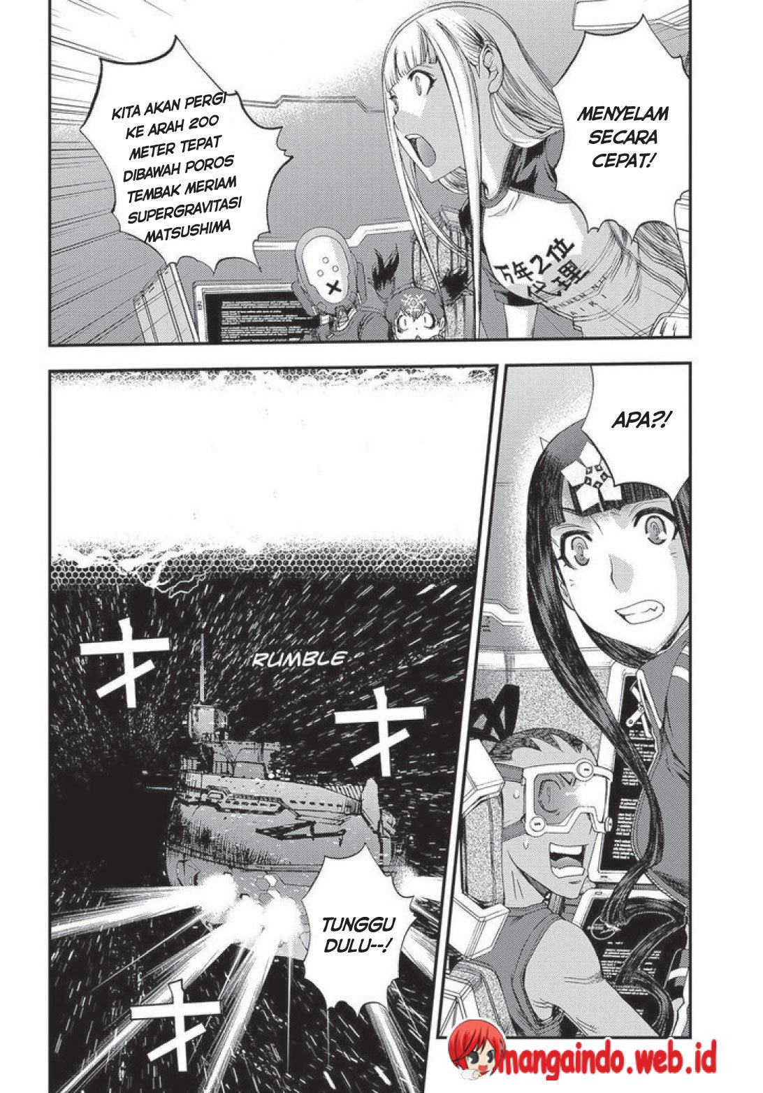 Aoki Hagane no Arpeggio Chapter 71 - halaman 16