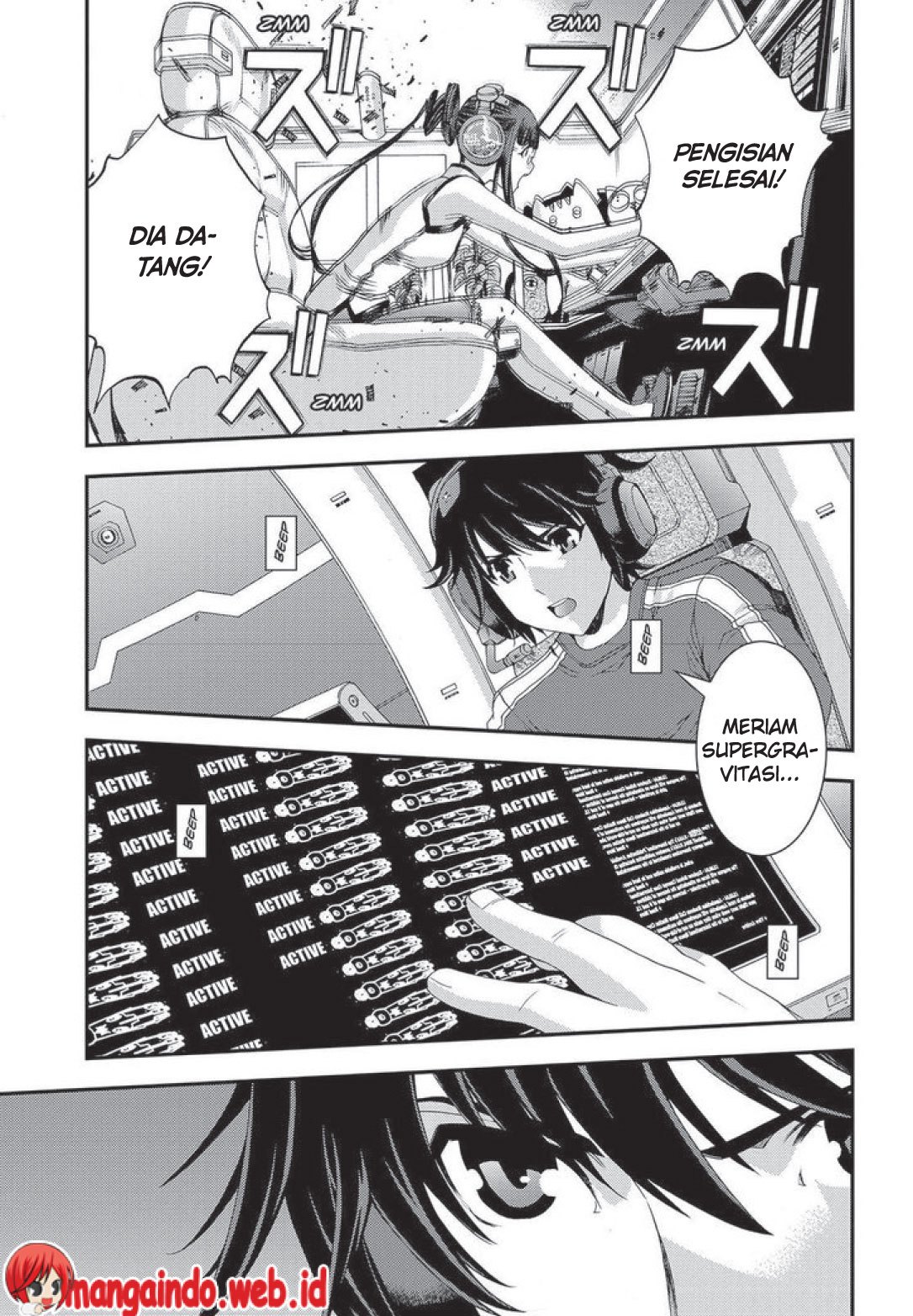 Aoki Hagane no Arpeggio Chapter 71 - halaman 19