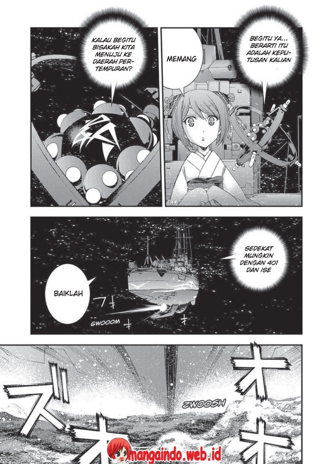 Aoki Hagane no Arpeggio Chapter 71 - halaman 27