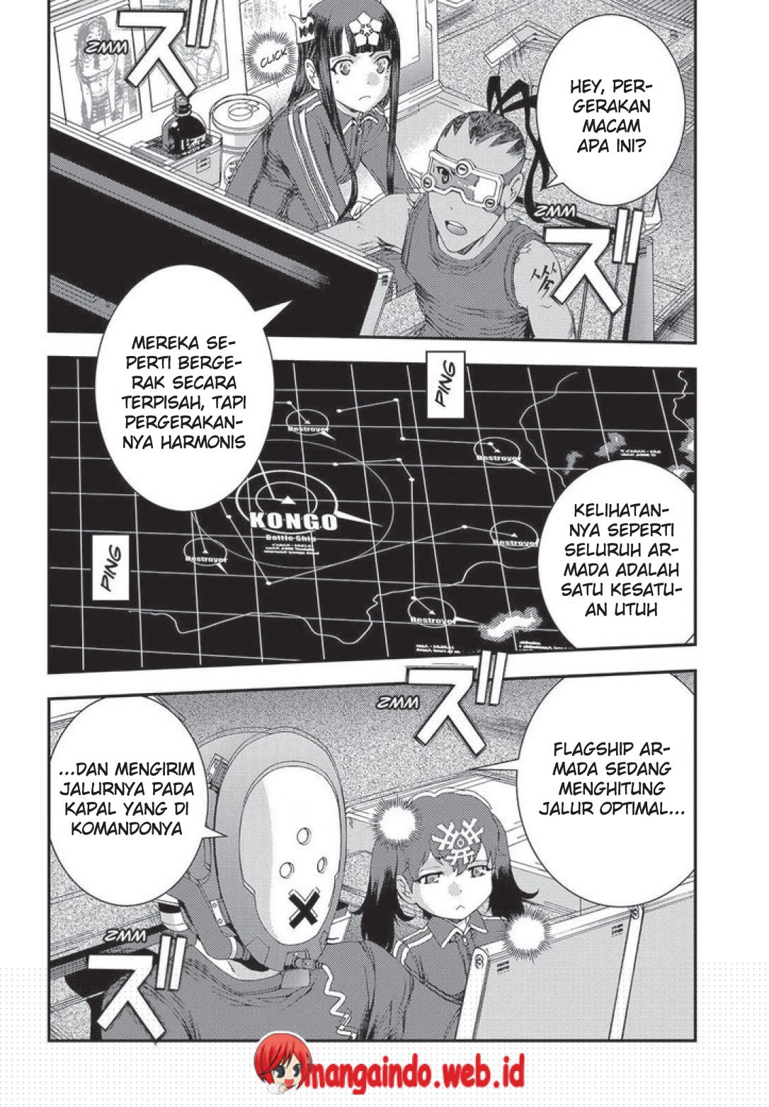 Aoki Hagane no Arpeggio Chapter 71 - halaman 4