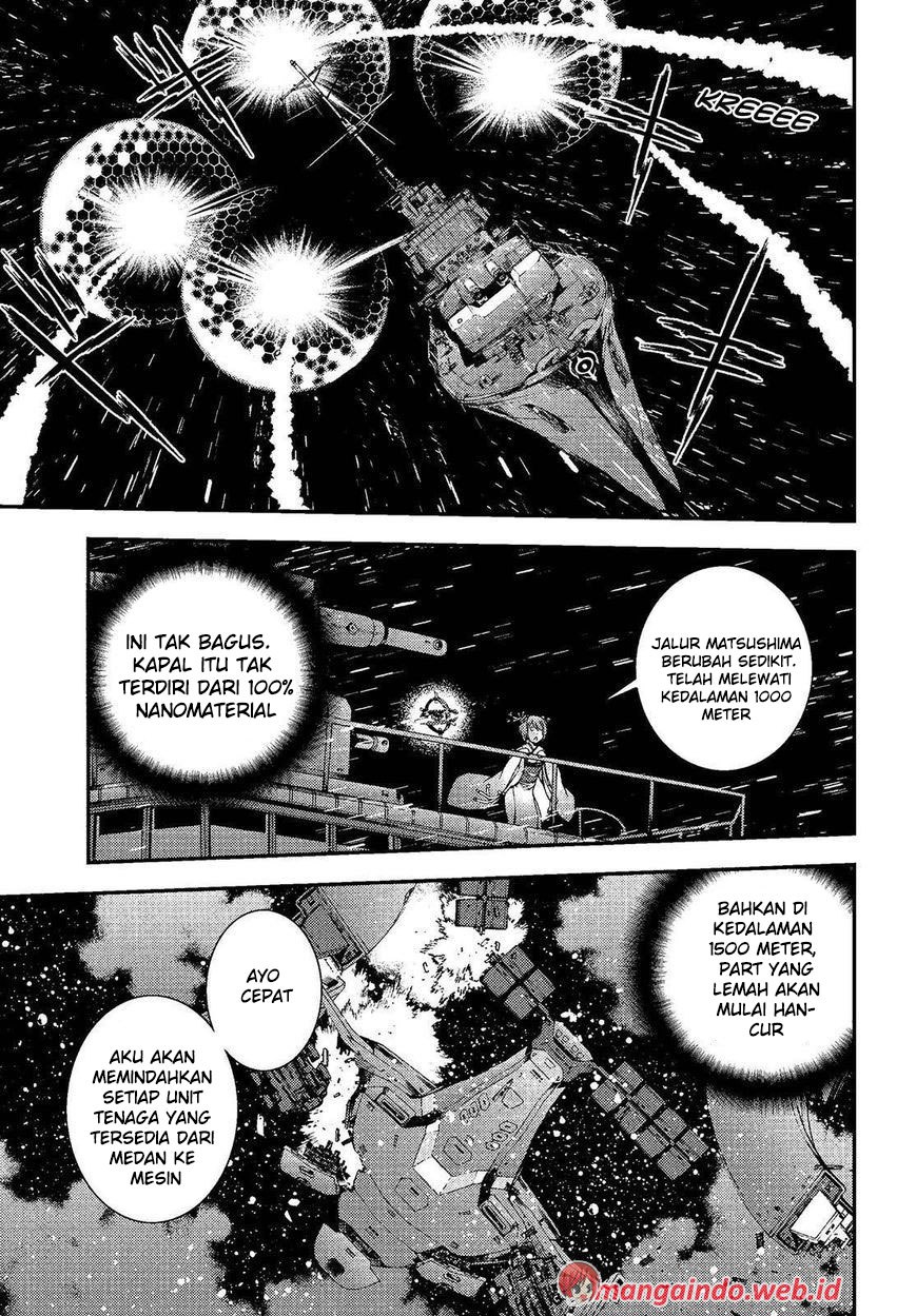 Aoki Hagane no Arpeggio Chapter 74 - halaman 9
