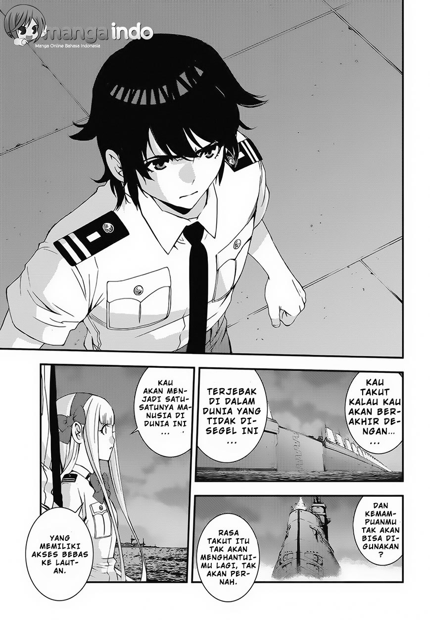 Aoki Hagane no Arpeggio Chapter 80 - halaman 14